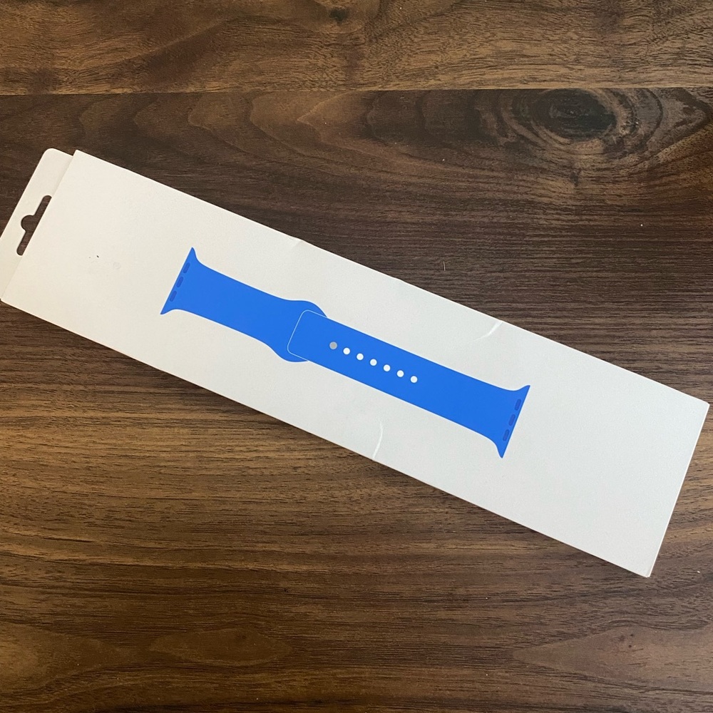 44MM Capri Blue Apple Sport Band